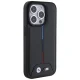 BMW Quilted Tricolor Case for iPhone 15 Pro - Black