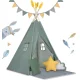 Nukido Nk-406 Tipi Kids Tent, Green