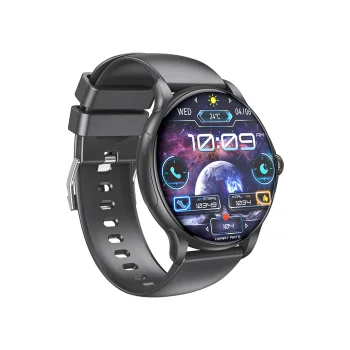 XO J11 AMOLED Smartwatch, Black