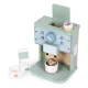 Ecotoys Wooden Coffee Machine for Kids, Barista Set, 8 Pieces