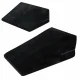 Triangular Support Wedge Pillow Set, 2 Pcs, Black