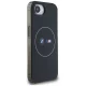 BMW IML Metal White Circle MagSafe Case for iPhone 16e, Black