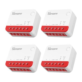 Smart ZigBee Roller Shutter Switch Sonoff MINI-ZBRBS 4-Pack