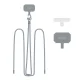 Tech-Protect C5S Rope Crossbody Strap Leash - Gray