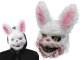 Scary Rabbit Halloween Mask Creepy Killer Bunny Costume