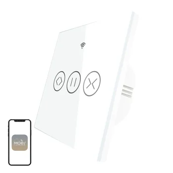MOES WRS-EUC-WH-MS Smart Roller Shutter Switch