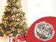 Christmas Wreath for Doors and Windows, 20 cm