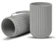 Travel Toothbrush and Toothpaste Case Container, Grey