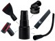 Universal Vacuum Cleaner Nozzle and Brush Set with Adapter, 6 pcs