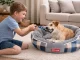 Verk Group Soft Pet Bed with Removable Cushion (55 cm)