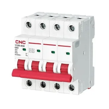 Miniature Circuit Breaker 4P 63A Class C 6kA DIN Rail