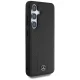 Mercedes Leather Debossed Lines MagSafe Case for Samsung Galaxy S25 - Black