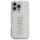Karl Lagerfeld iPhone 16 Pro Max Case IML Rhinestones Logo, Transparent