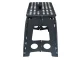 Folding Step Stool 39cm, Black