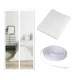 2-Part Door Mosquito Net 120x200cm White