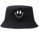 Reversible Bucket Hat for Sun Protection, Black/White