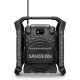 Jobsite Radio Sangean U-4X DAB+ FM Bluetooth IP65, Black