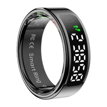 Smart Ring Colmi R12 21.6mm Size 12 (Black)