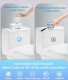 Automatic Touchless Toilet Flush with Motion Sensor, 5x15 cm, Different Colors
