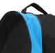Skate Bag for Ice Skates, Roller Skates and Ski Boots, Black and Blue