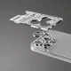Etteri Camera Lens Protector for iPhone 16 Pro / 16 Pro Max, Silver