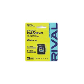 Goodram Rival M2AA Micro SDXC Memory Card 64GB UHS-I U3 A2 V30