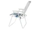 Striped Folding Camping Chair for Beach and Outdoor