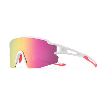Rockbros Kids Cycling Glasses, Polarized, UV Protection, White