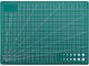 Double-sided self-healing cutting mat A4 for modeling, green