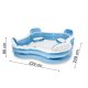 Intex 56475 Inflatable Garden Pool with Seats, 229x229 cm