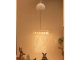 3D LED Window Stained Glass, Christmas Decoration, Warm Light
