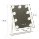 LED Illuminated Cosmetic Makeup Mirror USB, 25x30cm