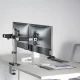 Ergo Office ER-449 Dual Monitor Desk Mount, 17\"-32\", up to 9kg