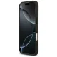 Guess Grained Flowers Classic Logo MagSafe Phone Case Cover iPhone 17 - black