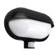 Maclean MCE33B Wall Fixture with PIR Motion Sensor, 60W, 180°