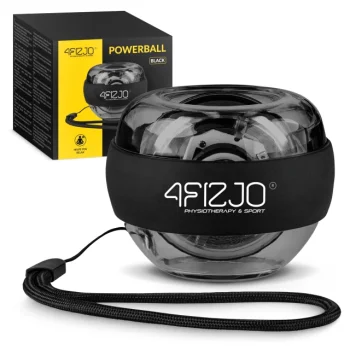 4FIZJO Powerball Gyroscopic Wrist and Forearm Exerciser - Black