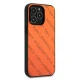 Karl Lagerfeld Perforated Allover dėklas skirtas iPhone 13 Pro / 13 6.1\", oranžinis