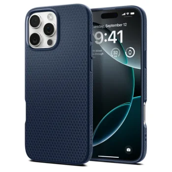 Spigen Liquid Air Phone Case Cover iPhone 16 Pro Max - Blue