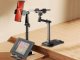 Adjustable Rotating Desk Stand for Phone and Tablet, Black