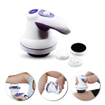 RELAX SPIN Body Massager with 4 Attachments