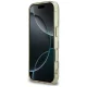 Guess IML Peony Dot MagSafe Case for iPhone 17 Pro, Beige