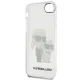 Karl Lagerfeld Transparent Hardcase for iPhone 7/8/SE 2020/2022 KLHCI8HNKCTGT