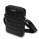 Guess Quilted 10\" Tablet Bag, Black