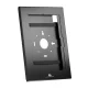 Maclean MC-950 B Lockable Tablet Enclosure Mount 12.4\"-13\", VESA 75x75 mm, Black