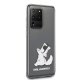 Karl Lagerfeld Samsung Galaxy S20 Ultra vāciņš Choupette Fun, caurspīdīgs