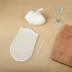 Dough Kneading Bag, 21 × 30 cm, White, Silicone