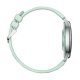 Women\'s Smartwatch COLMI L28 Silver-Green Leather Strap