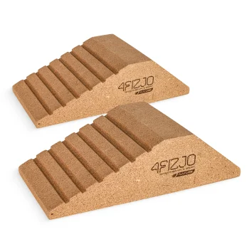 4FIZJO Cork Exercise and Yoga Wedges 2 pcs