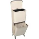 Recycling Waste Bin Brabantia SortUp Hi 20+25L, Soft Beige