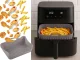 Silicone Air Fryer Liner Baking Mold, Grey
